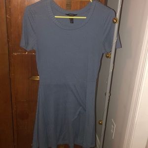 light blue dress